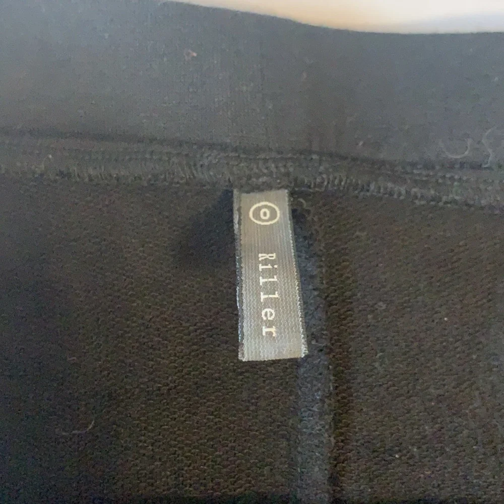 RILLER & FOUNT black fringe mini skirt - Picture 8 of 8